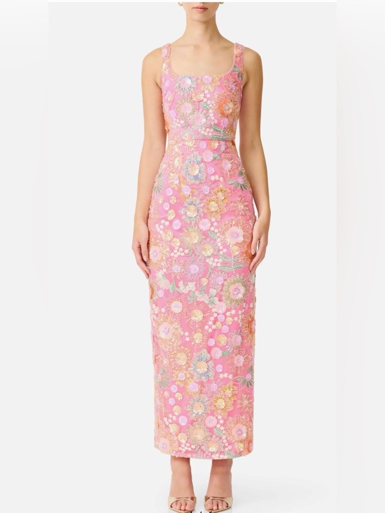 Elliatt Dresses & Skirts - ELLIATT Nathalie Sequin floral gown. Size XS. Worn once. New season!!